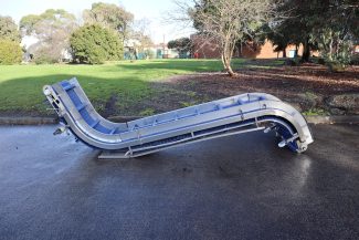 Stainless Steel Scoop Bucket Elevator Conveyor - 3m High - ProAli