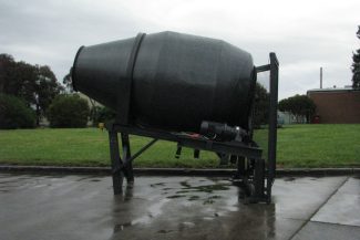 Industrial Large Rotary Drum Mixer Tumbler - 6 Cubic Metre